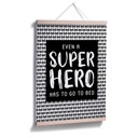 Plakat Nawet super bohater - Próbki