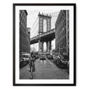 Plakat Bolton - Stylowy na Manhattanie z kultowym Mostem Brooklińskim