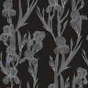 Daniel Hechter Papier peint floral Noir, Gris, Blanc 