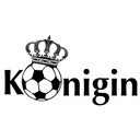 Wandtattoo Fussballkönigin