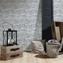 A.S. Création ikke-vævet tapet il Decoro tapet - Naturstenslook - Beige, Grå