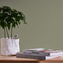 A.S. Création Vliestapete Greenery Tapete Uni grün