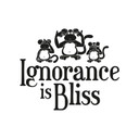 Wallsticker Ignorance is Bliss