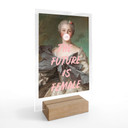 Bordskærm Fremtiden er kvindelig | Feminisme - Grace Digital Art