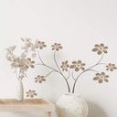 Wallsticker Blomster sæt 6