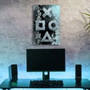 Canvasbillede, Controller-knapper
