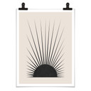 Plakat Orara Studio - Minimalistyczne słońce