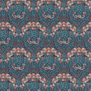 Rasch papier peint intissé, papier peint à motifs Sophia bleu pétrole