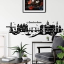 Sticker mural - Amsterdam Skyline
