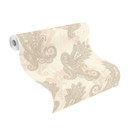 Rasch non-woven tapet, tapetdesign Indian Style taupe light