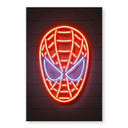 Akrylbillede af Spiderman i glas - Mielu