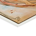Tableau en verre acrylique Mucha - Quatre arts : La danse