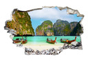 3D Wallsticker i South Sea Bay