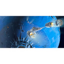 Vlies Fototapete - Star Wars Classic RMQ Death Star Assault - 500 x 250 cm