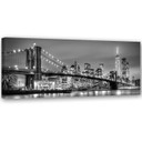 Canvasbillede, New York Brooklyn Bridge
