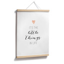 Plakat Confetti & Cream - W życiu liczą się małe rzeczy