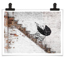 Plakat Banksy - Wózek dziecięcy