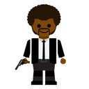 Muursticker Gomes Pulp Fiction - Jules