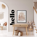 Wallsticker Hello