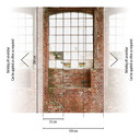 Fototapeta kamień brązowy krem - tapeta włókninowa Industrial Livingwalls - matowa i gładka