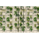 Fotomural Paredes de Patel 3 Plant Shop 2 verde, beige, gris