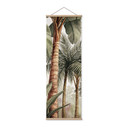 Affiche textile Forêt Tropicale de Palmiers - Pictufy Studio - Panorama