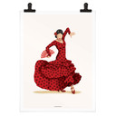 Plakat Tohmé - Flamenco