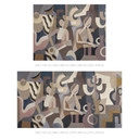 Papier Peint Photo Lunar Silence - Figures Cubistes - Sir Edward x Grigory Gladarev