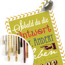 Poster Sobald du die Antwort hast...