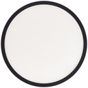 Aufbaupaneel Claire, schwarz, Ø 42 cm, Innenleuchte, Neutralweiß