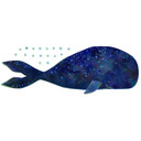 Sticker mural Blanz – Baleine