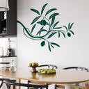 Wallsticker Oliven Gren