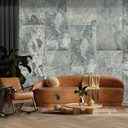 Echtstein - 3D Wandpaneel, Set aus 6 Natursteinplatten als luxuriöse Wandverkleidung - Glimmerschief