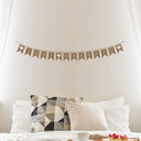 Wallsticker -  Vimpelkæde Just Married