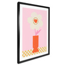 Plakat NKTN - Retro flower: Rób to, bo sprawia Ci to radość
