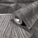 non-woven tapet grå træoptik til stue soveværelse kontor marburg tapet