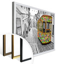 Plakat Ben Heine - Tramwaj w Lizbonie