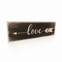 Houten Bordje - Love
