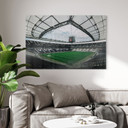 Glasbild Eintracht Frankfurt - Stadion Fan-Kurve