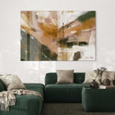 Acrylglasbild Warme Pinselstriche abstrakt - Cheney
