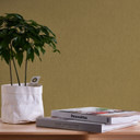 Architects Paper Floral Impression - Papier peint intissé uni, jaune