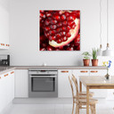 Canvasbillede, Makro -navyblå frugt