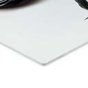 Glasbillede - Træ med sort 3D-krone - Mielu