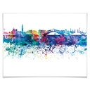 Plakat Bleichner - Akwarelowa panorama Wenecji