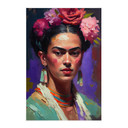 Obraz tkaniny Treechild - Portret Fridy Kahlo