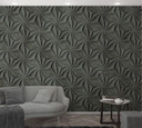 Klassisk 3D-tapet Antracit, Grafisk 2,70 x 1,59 m
