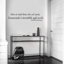 Wallsticker - Non si vede bene che col cuore