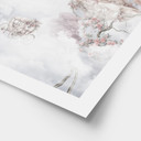 Poster sprookjeswereld met kasteel en eenhoorn - Ms Tiff