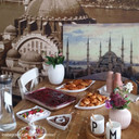 Tableau en verre - Mosquée bleue