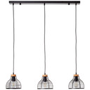 Pendelleuchte Annelie, braun, 120 x 100 cm, Holz Pendellampe